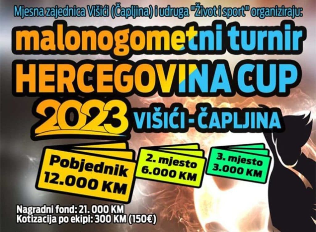 Ilustracija članka: Višići domaćin najvećeg turnira u BiH – nagradni fond 21.000 KM!