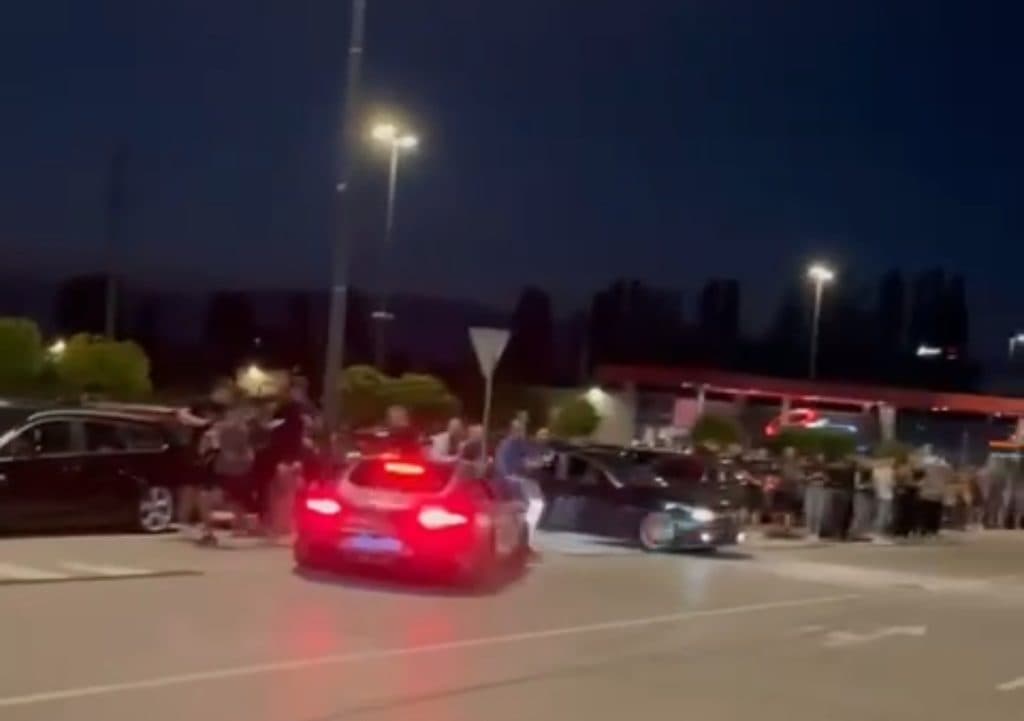 Ilustracija članka: Mercedesom se na parkingu Supernove u Zagrebu zabio u ljude