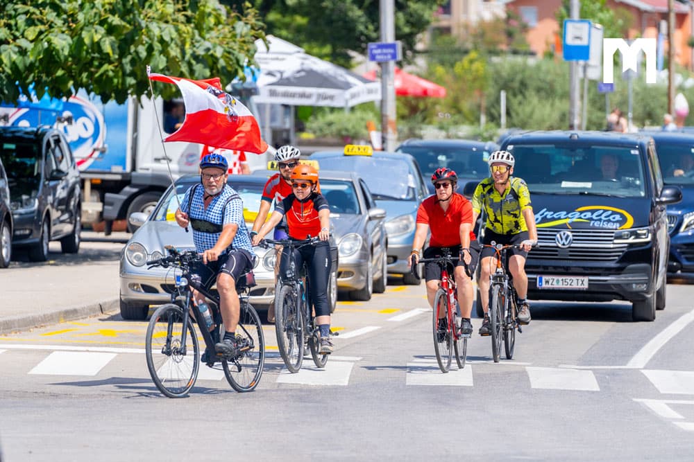 Ilustracija članka: Biciklom od Austrije do Međugorja
