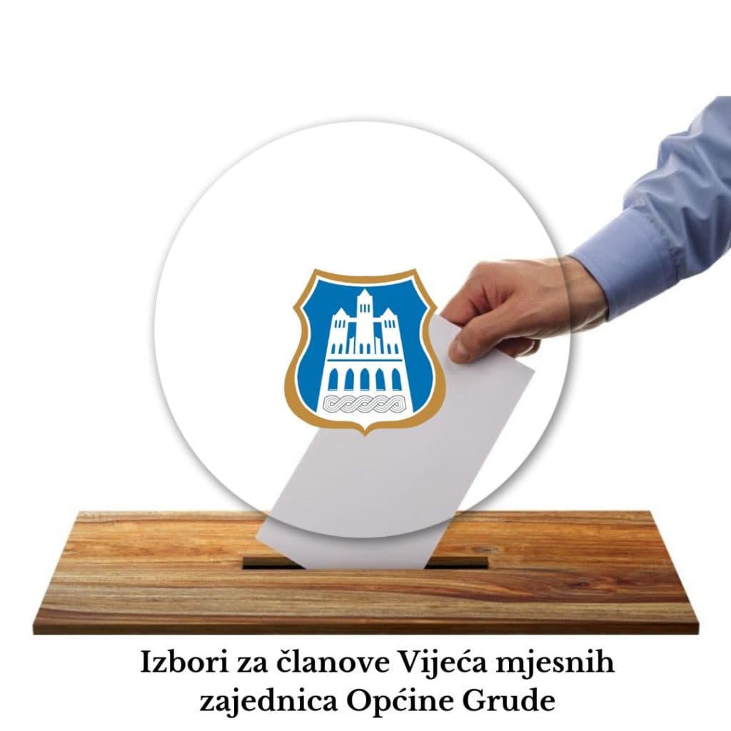 Ilustracija članka: Grude: Poziv za sudjelovanje u ždrijebanju za utvrđivanje redoslijeda političkih subjekata na glasačkim listićima