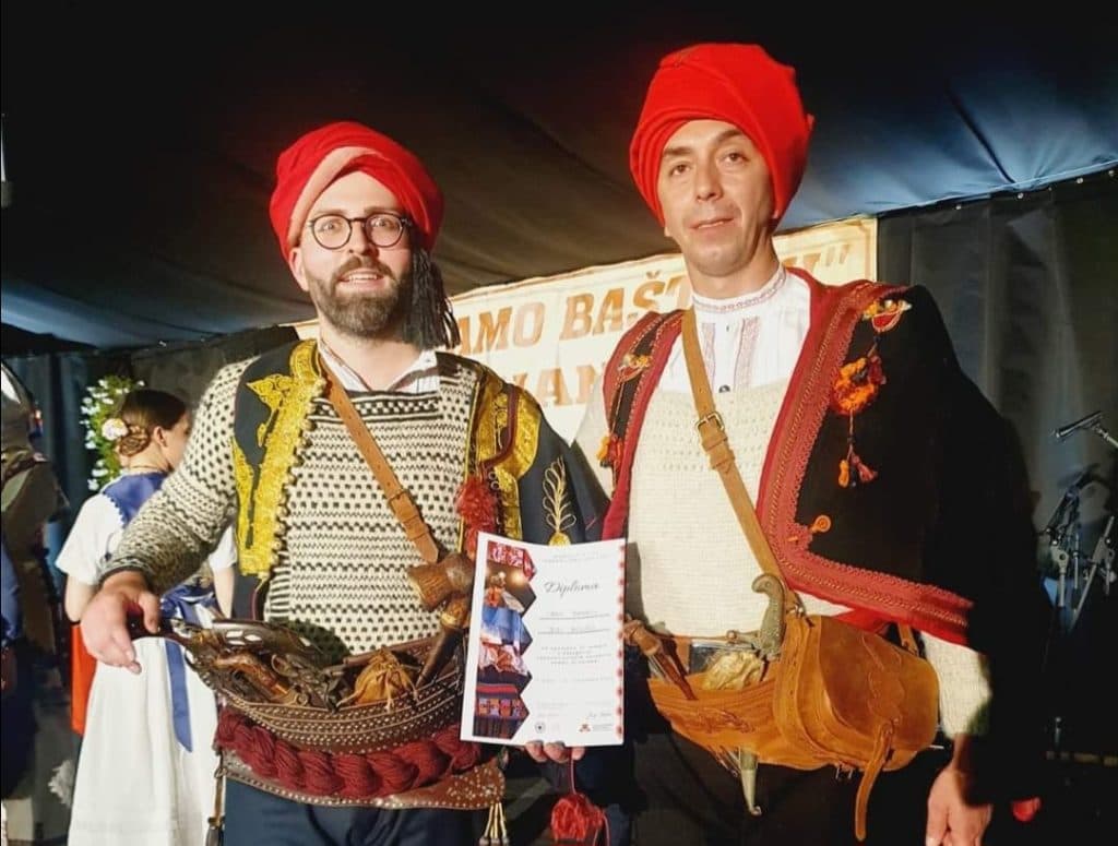 Ilustracija članka: Narodna nošnja Jure Miloš i Ivana Baraća osvojila drugo mjesto na manifestaciji “Obnavljamo baštinu”