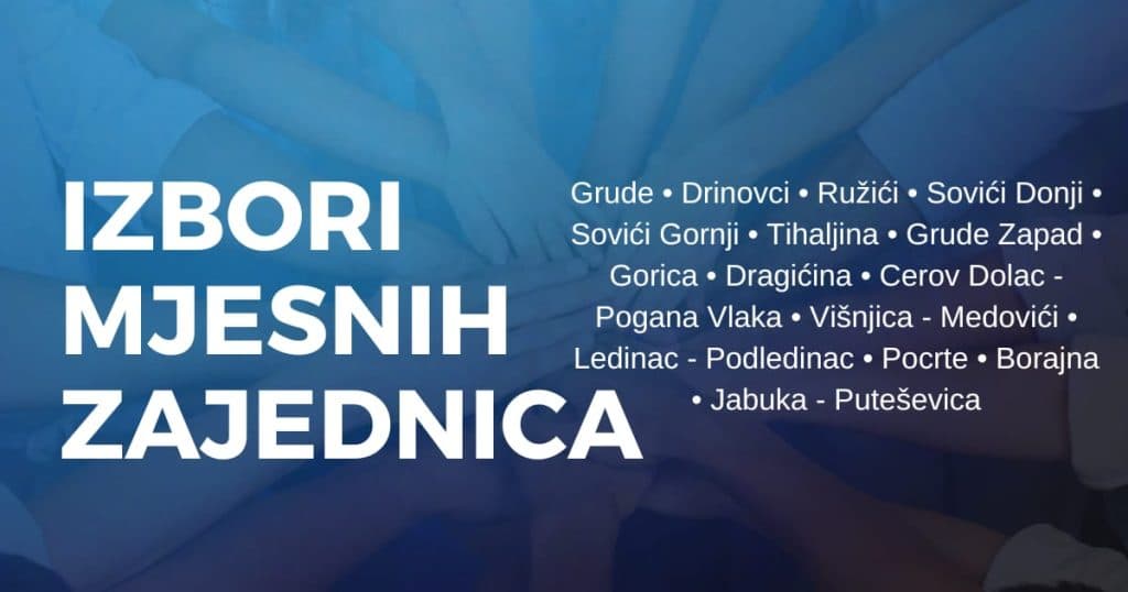 Ilustracija članka: PROMO: Izbori za vijeća mjesnih zajednica. Novi ljudi, nova politika. Glasaj za promjenu!