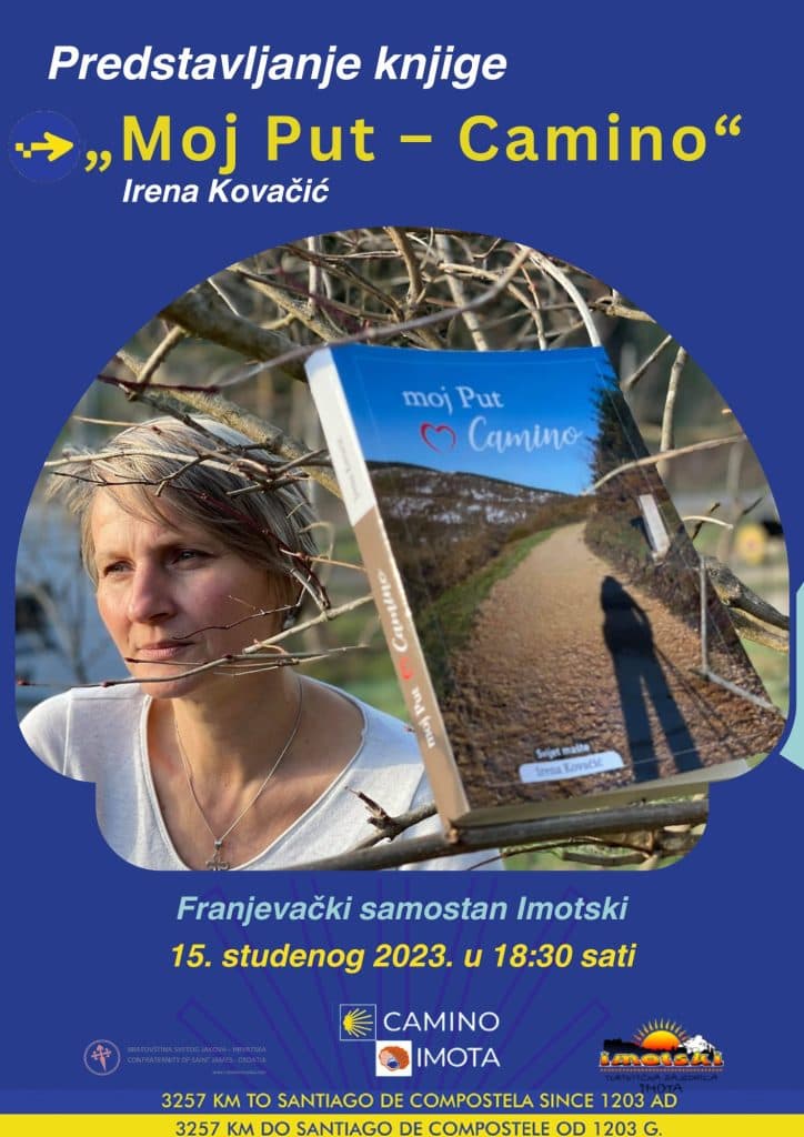Ilustracija članka: Promocija knjige “Moj Put – Camino” u Franjevačkom Samostanu Imotski