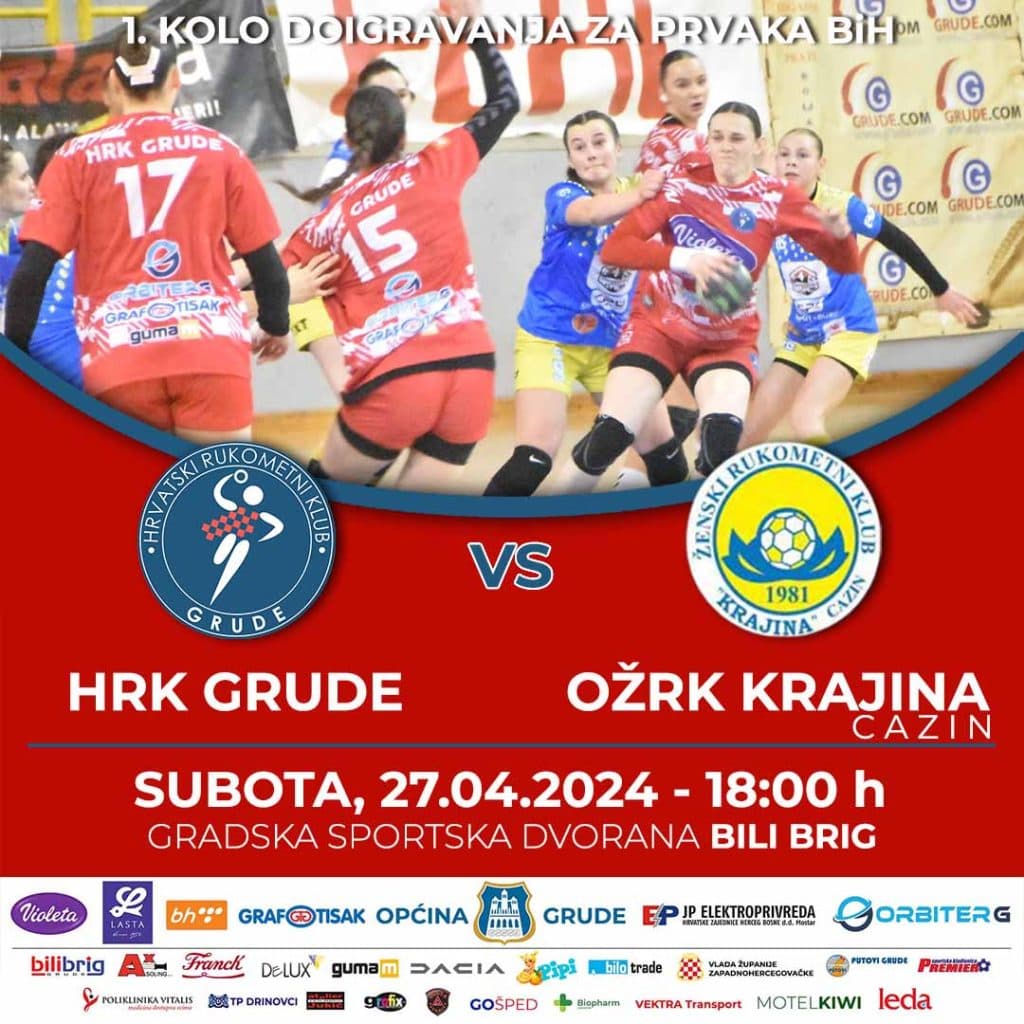 Ilustracija članka: Gruđanke dočekuju Krajinu na startu doigravanja za prvaka BiH