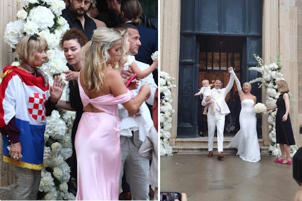 Ilustracija članka: Nicole Artukovich i Liamh Stewart vjenčali se u crkvi u Dubrovniku