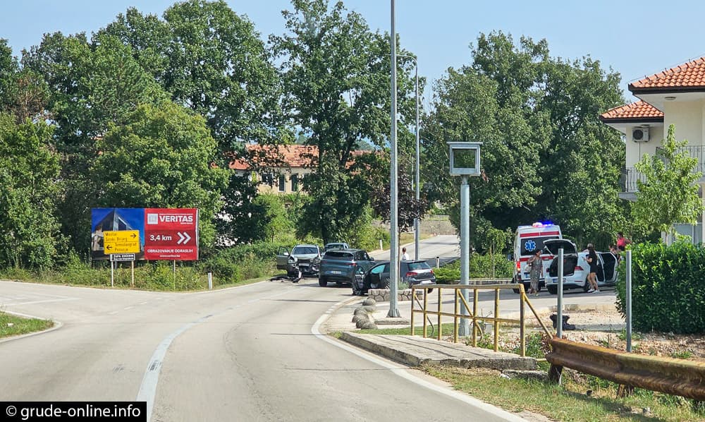 Ilustracija članka: Teža prometna nesreća na Privalju