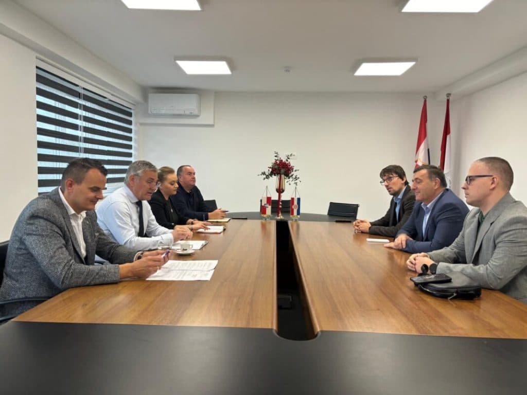 Ilustracija članka: Radni sastanak Grizelja i Čovića