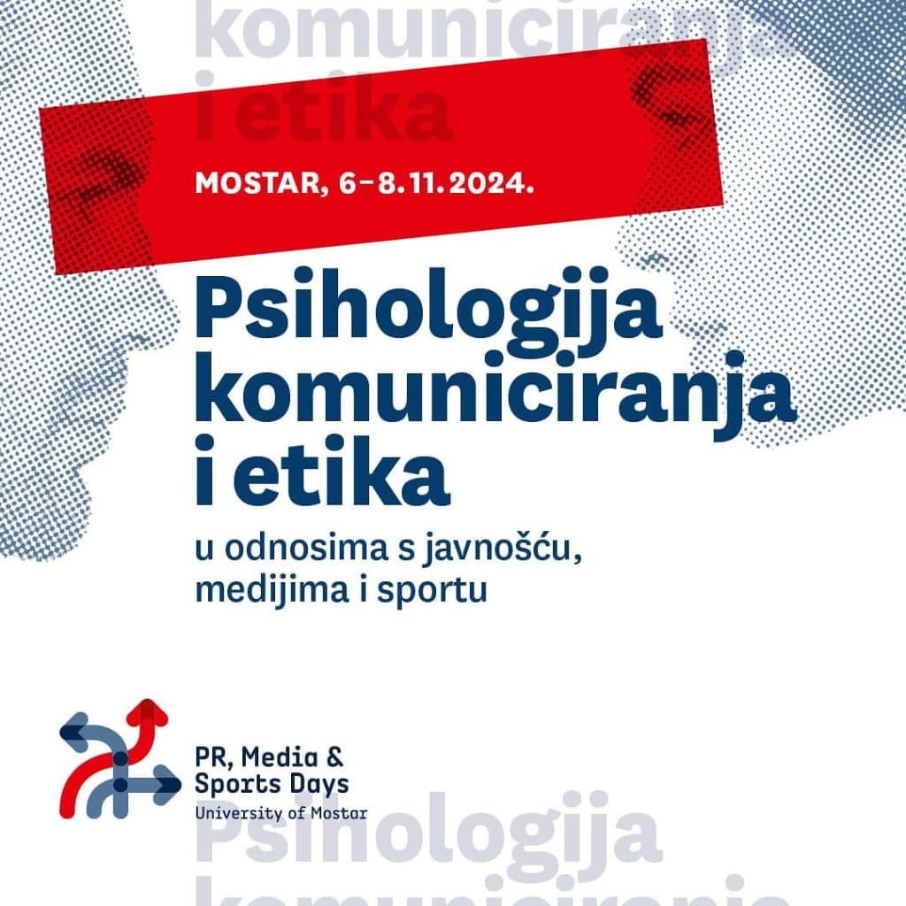 Ilustracija članka: Najava konferencije „PR, Media & Sports Days University of Mostar“