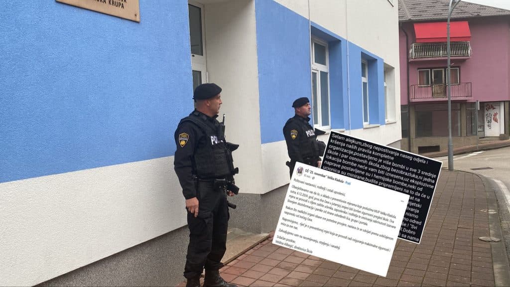 Ilustracija članka: Strašne prijetnje upućene školama: Niste se još susreli s nama!