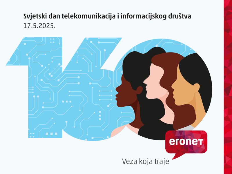 Ilustracija članka: HT Eronet obilježava Svjetski dan telekomunikacija s naglaskom na digitalnu ravnopravnost spolova