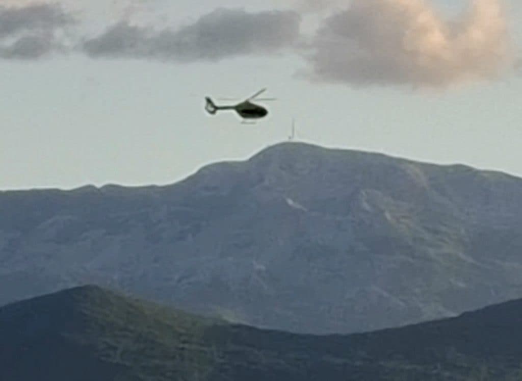 Ilustracija članka: Hitni prijevoz pacijenta iz Imotskog, helikopter sletio na Gospin dolac