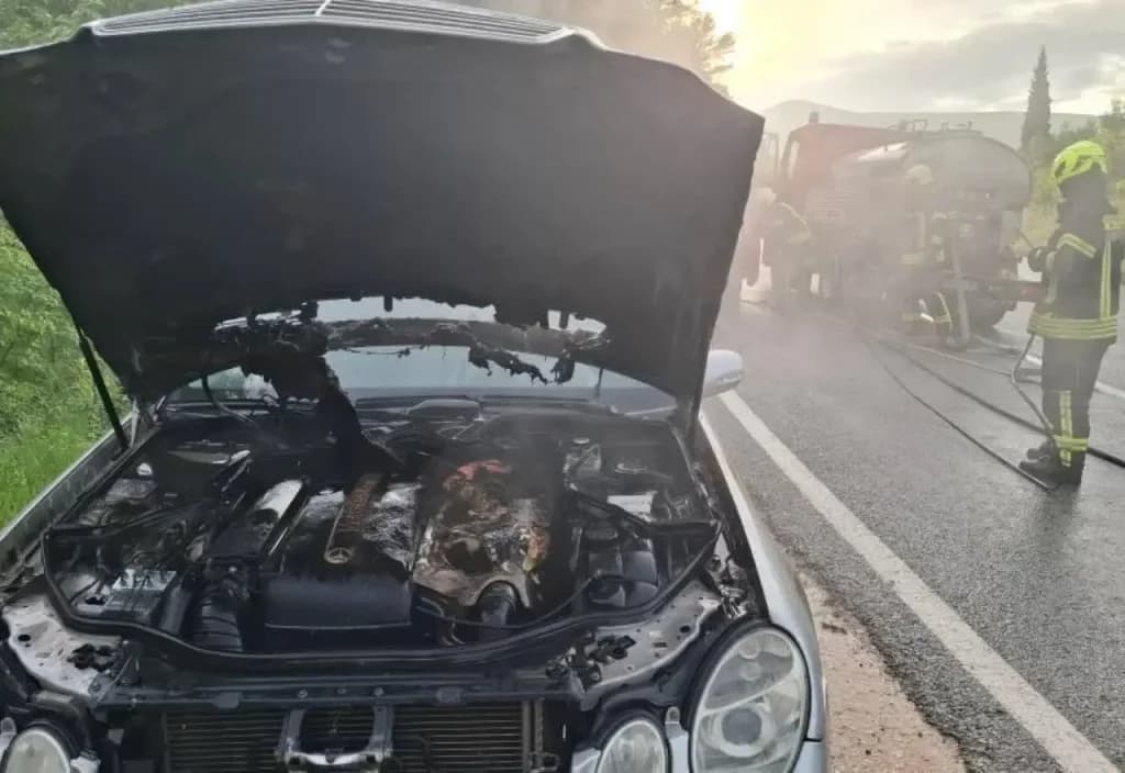Ilustracija članka: Što se događa? Sve više automobila gori na dionici Mostar – Široki Brijeg