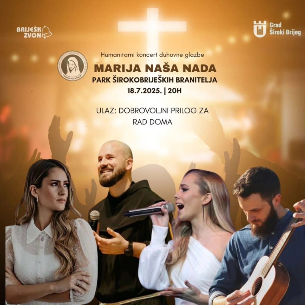 Ilustracija članka: Dom “Marija Naša Nada” organizira humanitarni koncert u Širokom Brijegu