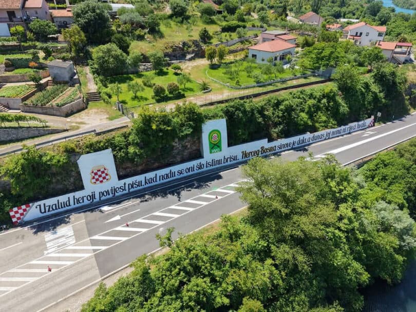 Ilustracija članka: Pravdić o grafitu posvećenom Herceg-Bosni: Nijedan grafit ne može dobiti dozvolu