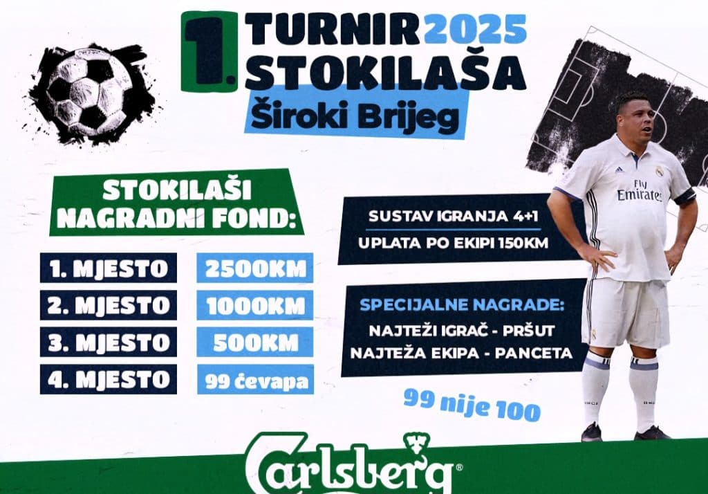 Ilustracija članka: NAJAVA: Prvi turnir stokilaša Široki Brijeg 2025.