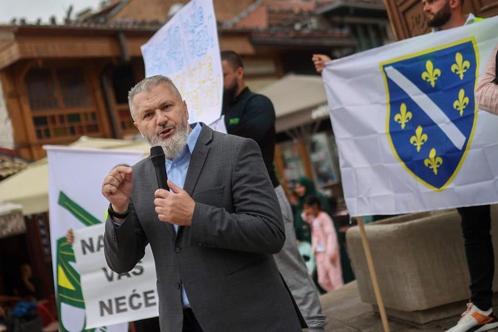 Ilustracija članka: Sanin Musa: Sam ću doći usred Širokog, da vidim što ćete uraditi