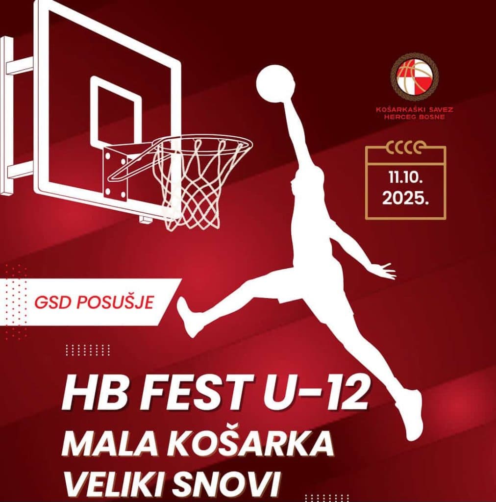 Ilustracija članka: Košarkaški savez Herceg-Bosne organizira HB Fest U12