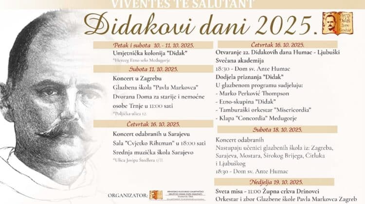 Ilustracija članka: Thompson dolazi na “Didakove dane” na Humac