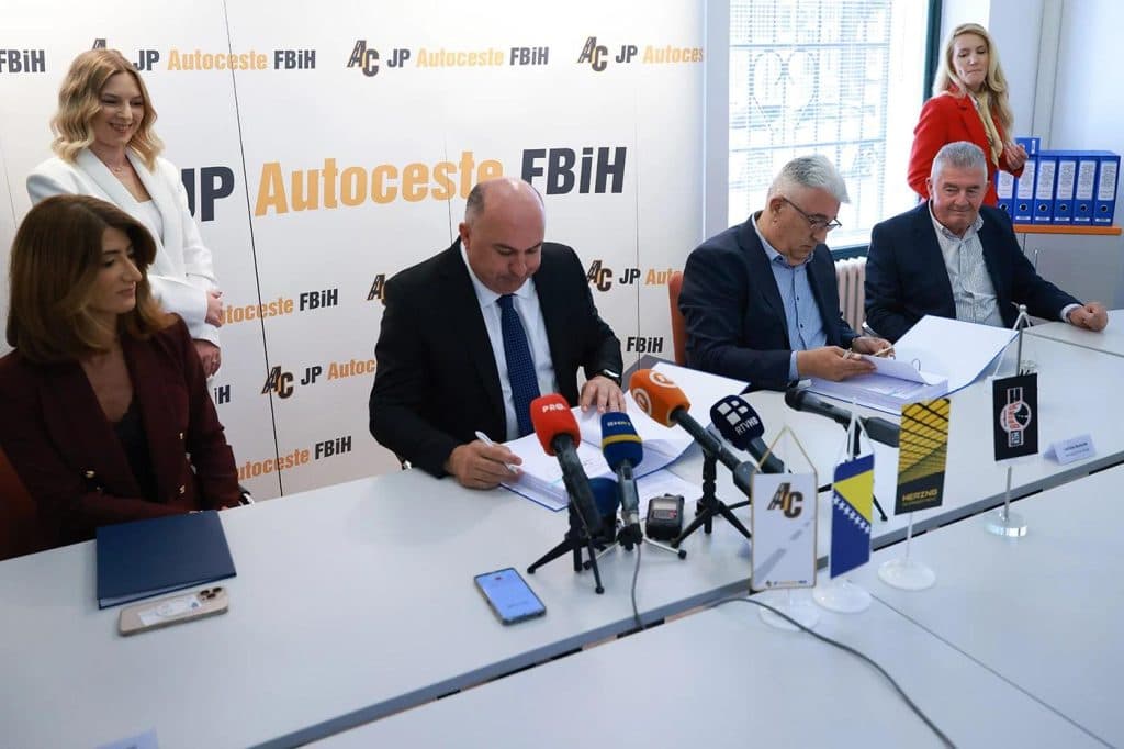 Ilustracija članka: Potpisani ugovori za izgradnju brze ceste Mostar – Široki Brijeg – Grude – granica s RH