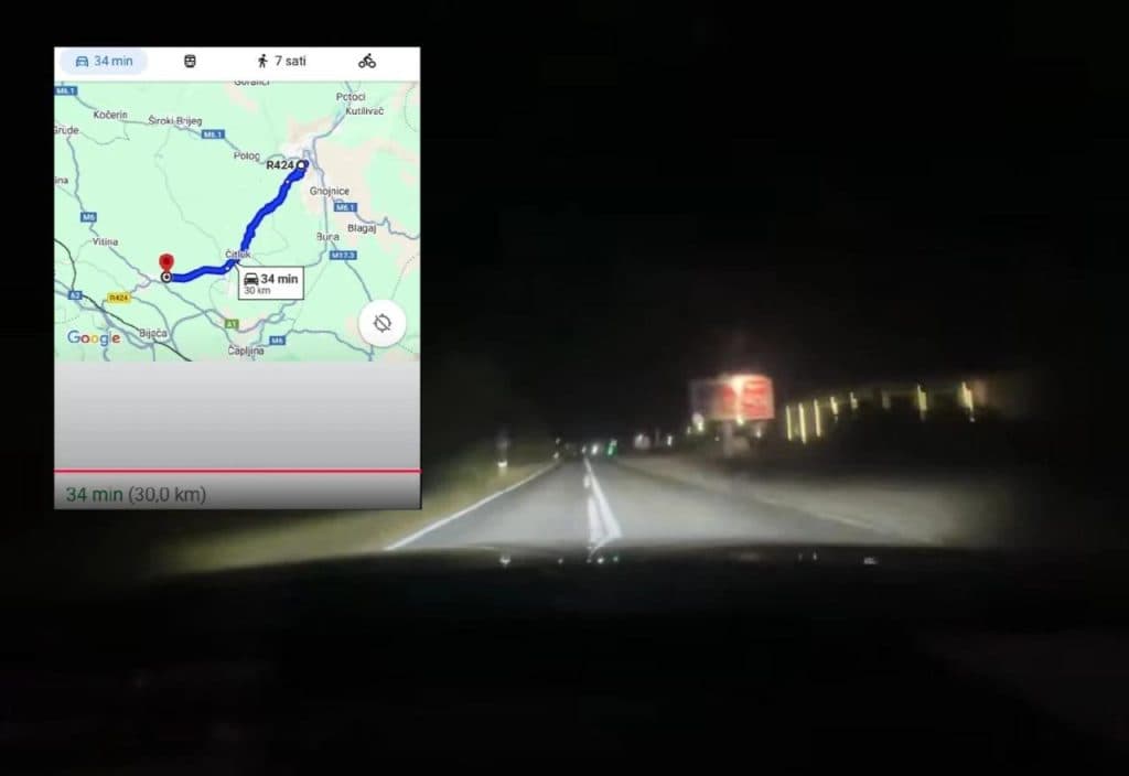 Ilustracija članka: Od Ljubuškog do Mostara dojurio za 17 minuta i sve snimao