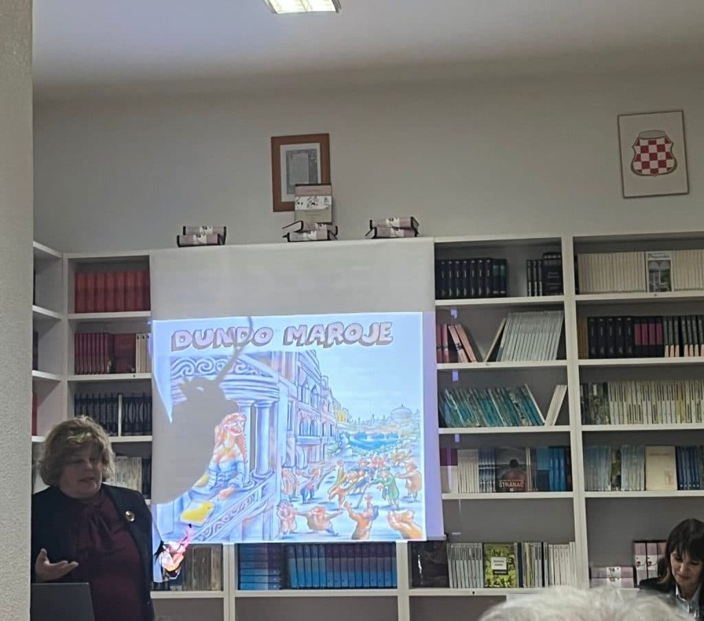 Ilustracija članka: Ogranak Matice hrvatske u Grudama organizirao predstavljene knjige Slavice Stojan ”Marin Držić u dvanaest priča”