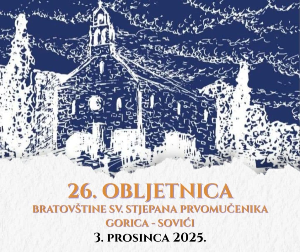 Ilustracija članka: Proslava 26. obljetnice Bratovštine sv. Stjepana Prvomučenika Gorica-Sovići