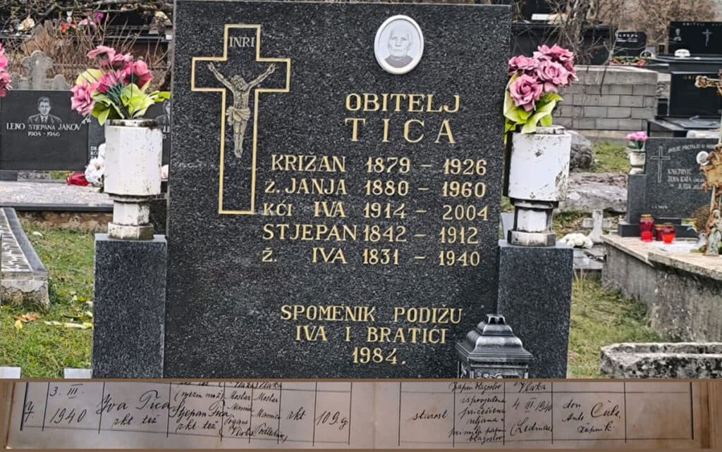 Ilustracija članka: Na Ledincu pronađen trag o ženi koja je živjela 109 godina