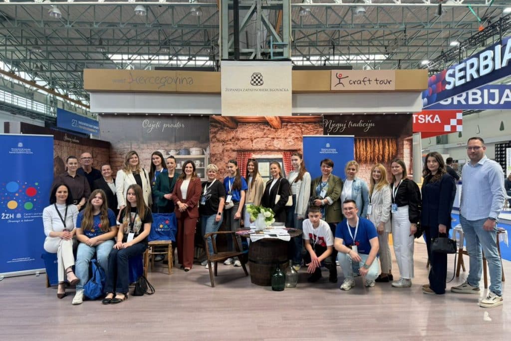 Ilustracija članka: Centri izvrsnosti ŽZH predstavljeni na 27. Međunarodnom sajmu gospodarstva Mostar 2026.