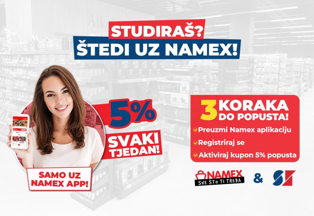 Ilustracija članka: Namex Studentski Popust