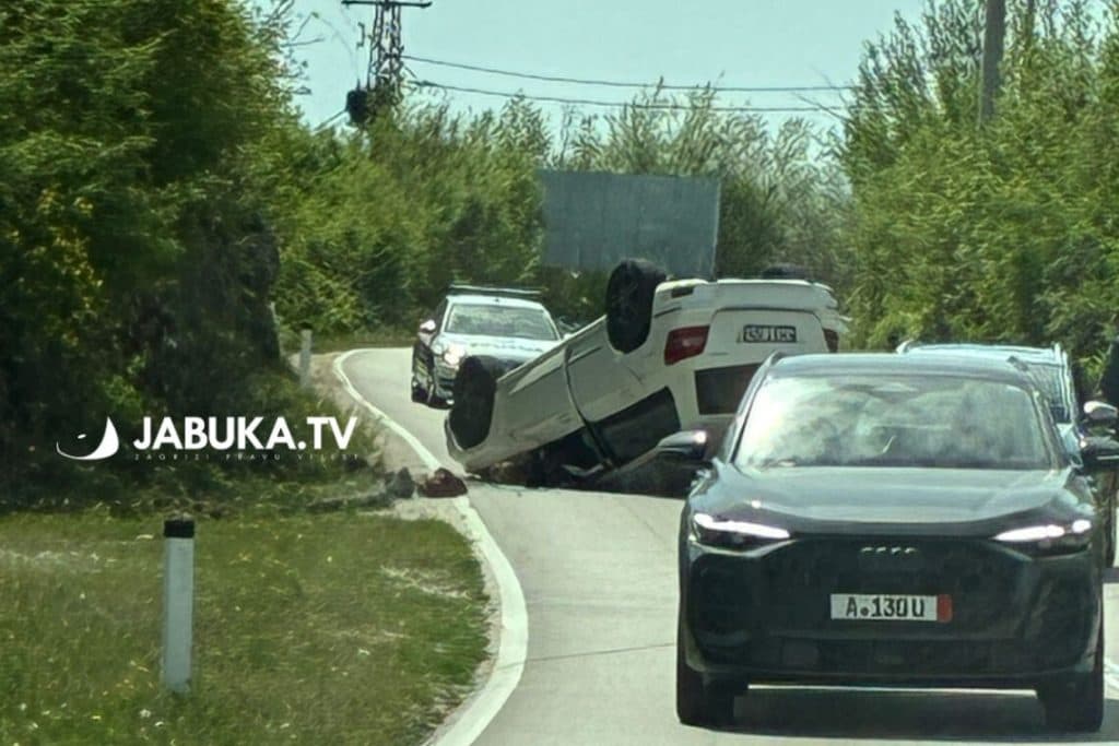 Ilustracija članka: Prometna nesreća na Medovićima: Jedna osoba ozlijeđena