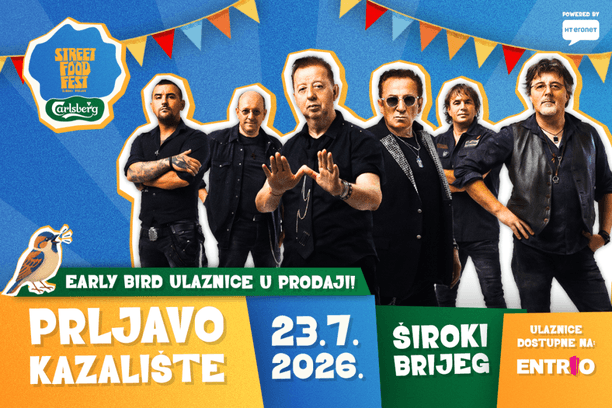 Ilustracija članka: Počela prodaja Early Bird ulaznica za koncert Prljavog kazališta u Širokom Brijegu