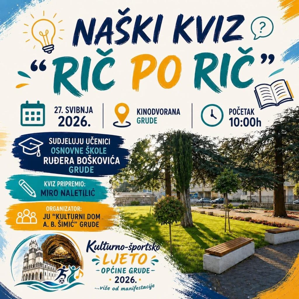 Ilustracija članka: Naški kviz “Rič po rič” stiže u Grude
