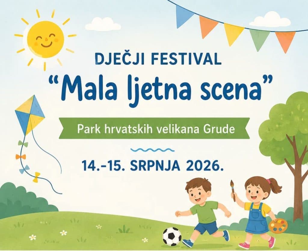 Ilustracija članka: Dječji festival u Grudama „Mala ljetna scena“