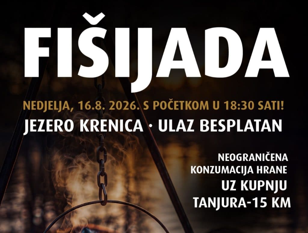 Ilustracija članka: Jezero Krenica u nedjelju domaćin tradicionalne Fišijade
