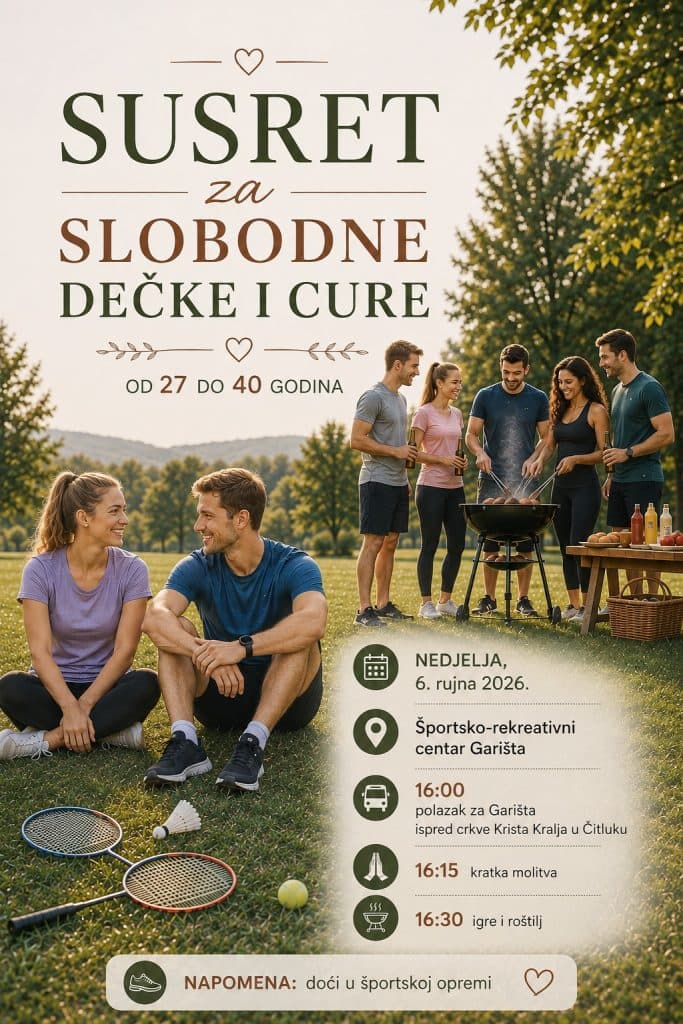Ilustracija članka: Nastavljaju se susreti za slobodne dečke i cure u Čitluku