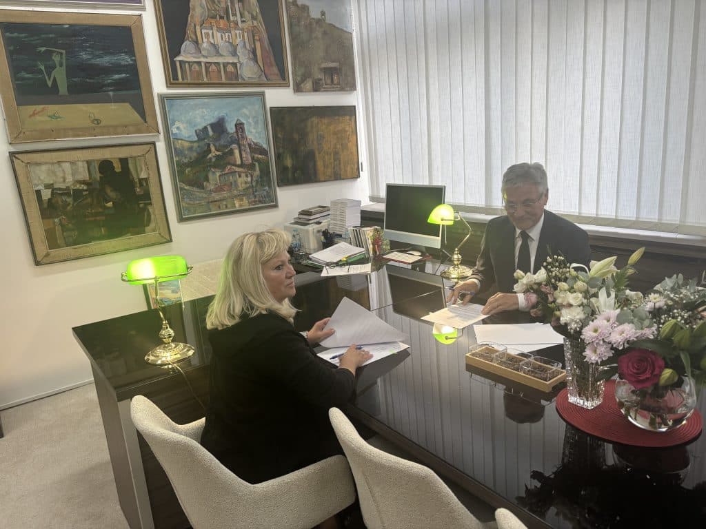 Ilustracija članka: Potpisan ugovor za prvu fazu nadogradnje klupskih prostorija HNK Grude
