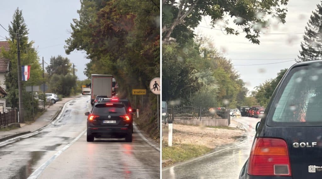 Ilustracija članka: Teška prometna nesreća u Vrućicama: Mercedes udario u brdo, promet obustavljen