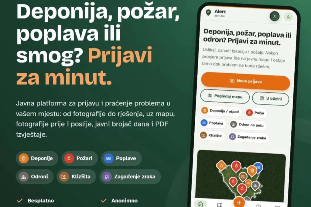 Ilustracija članka: BiH dobila sustav Alert.ba