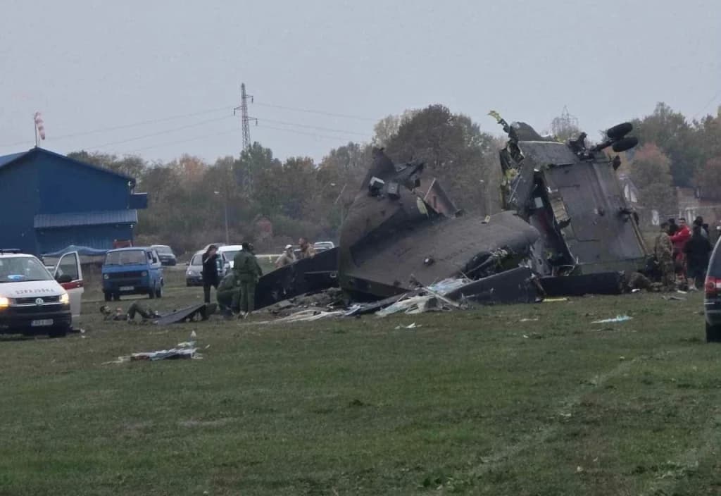 Ilustracija članka: VIDEO | Vojni helikopter srušio se kod Brčkog, ima poginulih