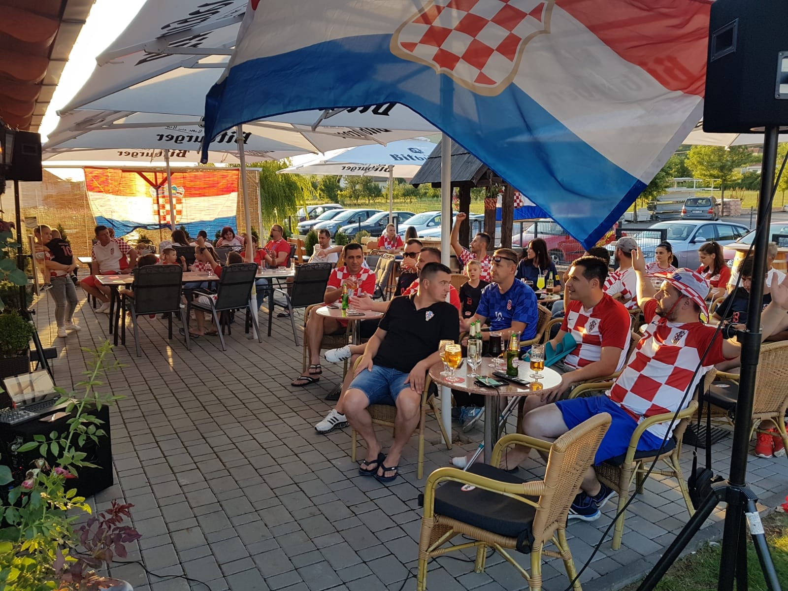 ognjište za navijanje u areni