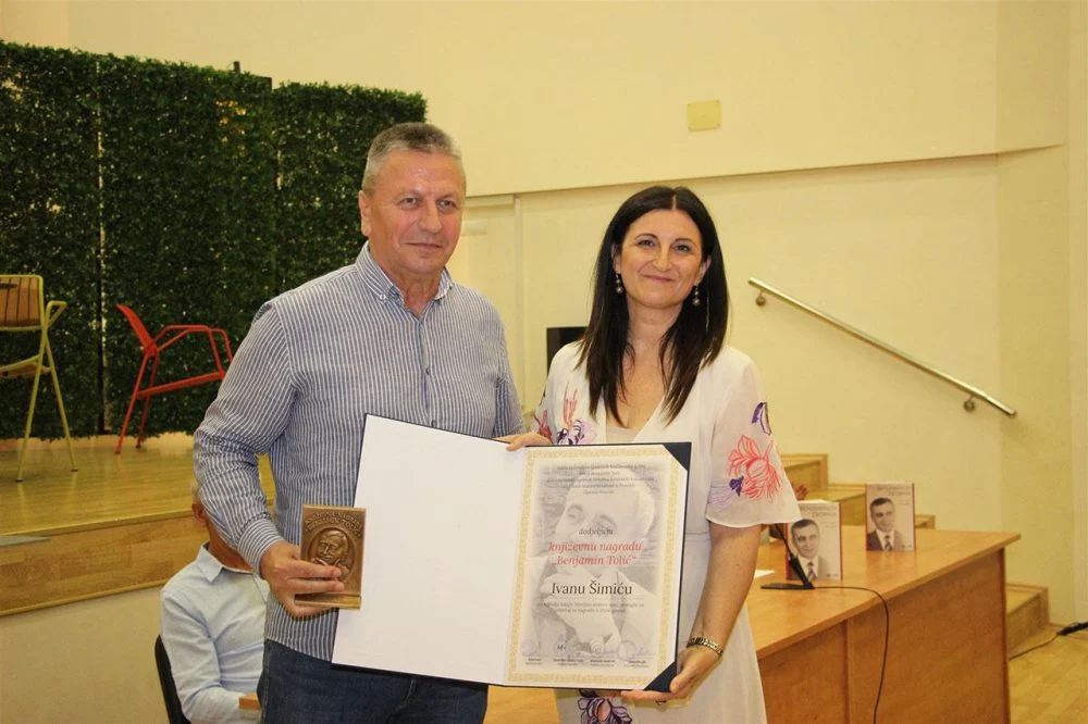 Ivanu Šimiću uručena Benjaminova nagrada za „Matijino stoljeća rata“
